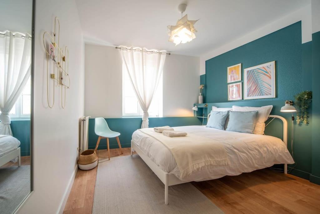 Macon Cozy / Appartement Central 100M² / 8 Pers Mâcon Exterior foto