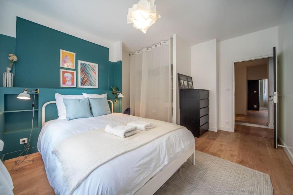 Macon Cozy / Appartement Central 100M² / 8 Pers Mâcon Exterior foto